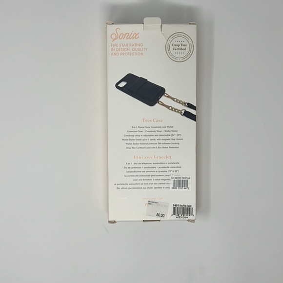 Sonix Green Snakeskin Crossbody Wallet Case iPhone 11Pro/Xs Max - Picture 5 of 6